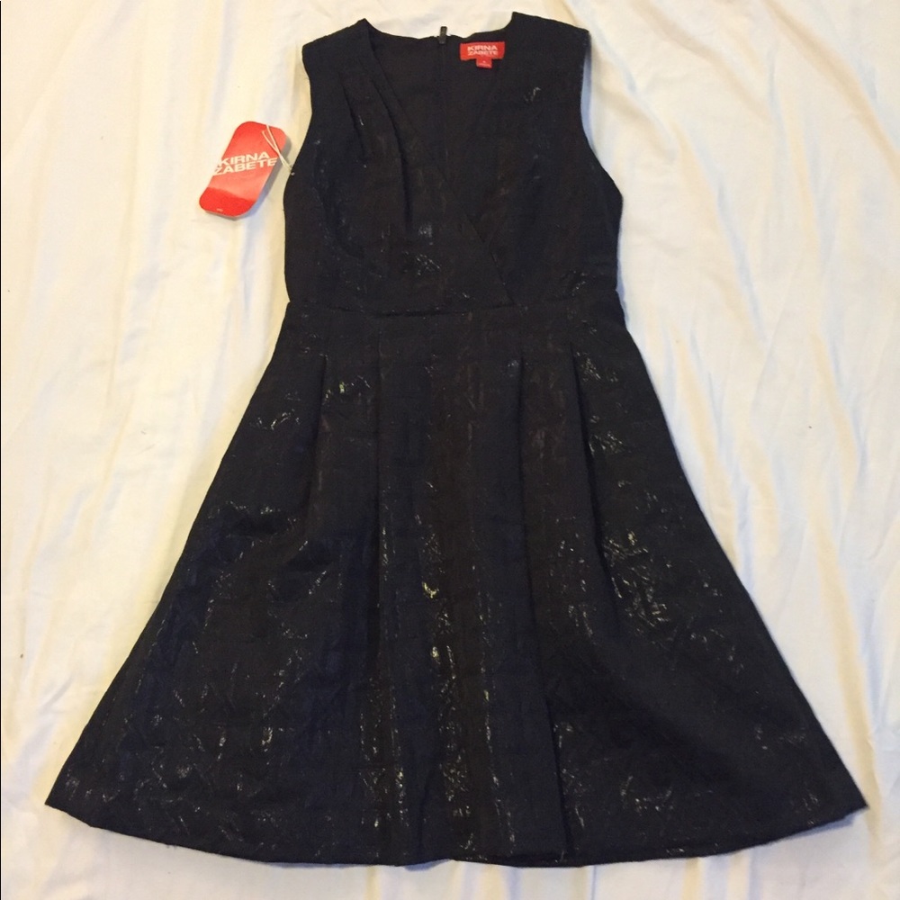 Kirna Zabete Fit and Flare Dress